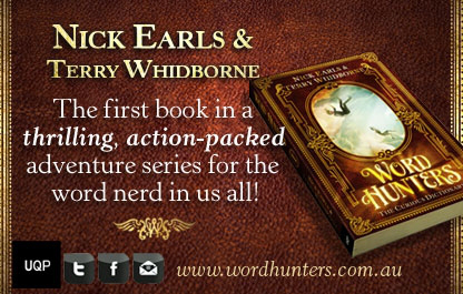 Word Hunters series by Nick Earls and Terry Whidborne