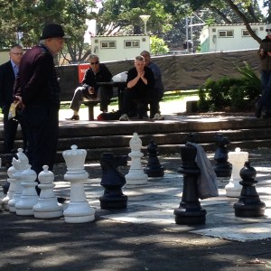 The older man (Image source: My camera)