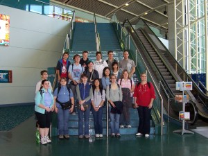 Cairns Domestic Airport, leaving for 2005 Japan trip with Mansfield State High School group Image source: My camera