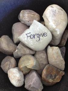 Forgiveness stones. Image source: Mission Arlington