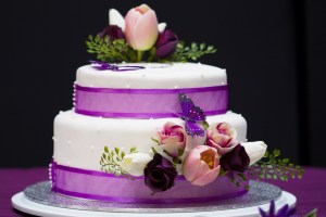 Our amazing wedding cake was created by Allana Rowan and decorated by Kathryn Ryan, both very talented creators.