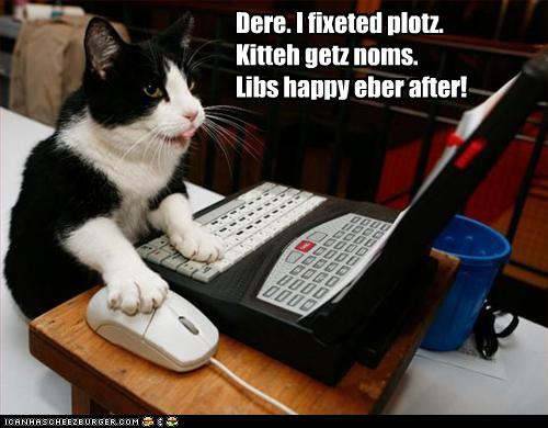 Image source: icanhascheezburger.com via Momentum Books