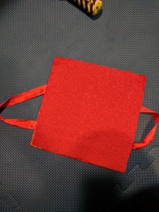 Back side felt of DIY Baby sensory toy Handle bag craft Back side felt of DIY Baby sensory toy Handle bag craft