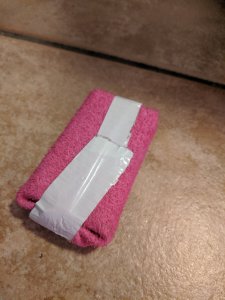 DIY Baby sensory toy rattle shaker eclipse mints box metal