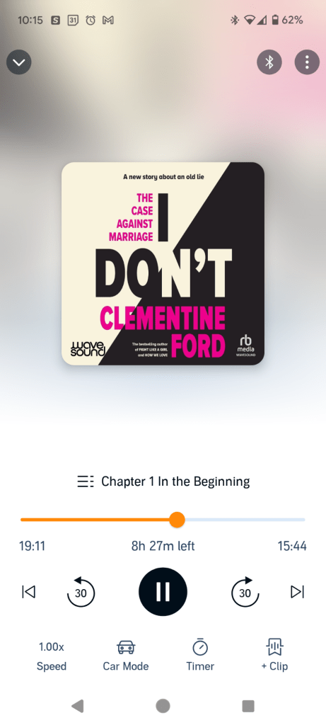 book cover of I Don't in Audible